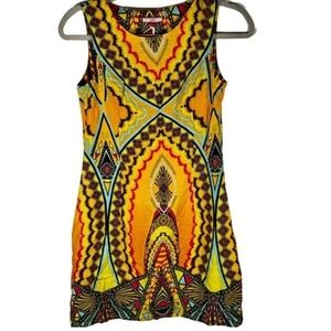New ModCloth Joe Browns colorful sheath dress women’s size 2 XS ModCloth
